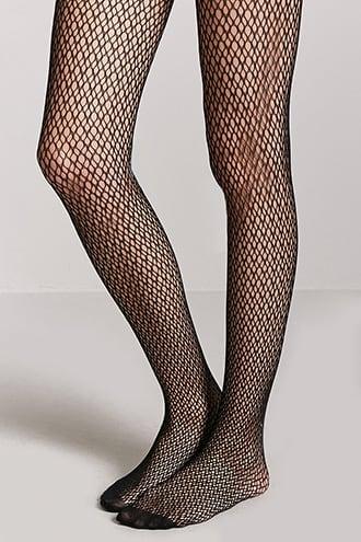Forever21 Sheer Geo Tights