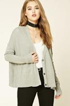 Forever21 Women's  Buttoned-down Front Cardigan
