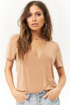 Forever21 Cutout V Tee