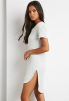 Forever21 Ribbed Knit T-shirt Dress