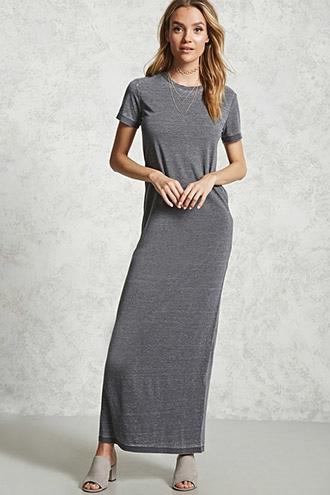 Forever21 Burnout T-shirt Maxi Dress