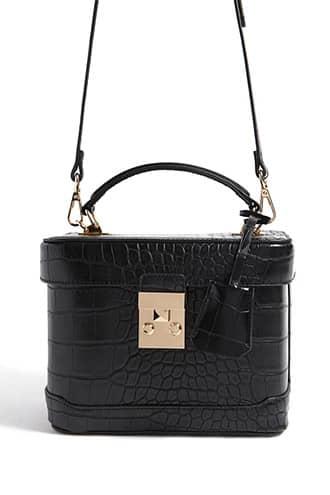 Forever21 Faux Croc Skin Crossbody