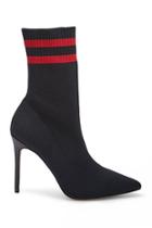 Forever21 Varsity Stripe Sock Boots