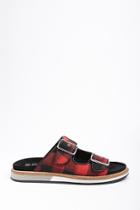 Forever21 Jane And The Shoe Buffalo Plaid Sandals
