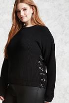 Forever21 Plus Size Contrast Sweater