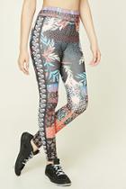 Forever21 Active Botanical Print Leggings