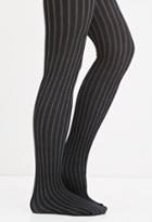 Forever21 Marled Ribbed Knit Tights