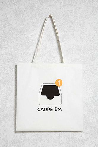 Forever21 Carpe Dm Tote Bag