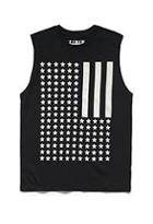 Forever21 American Flag Muscle Tee