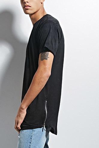 Forever21 Victorious Faux Suede Tee