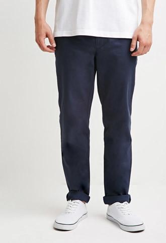 21 Men Classic Chinos (navy)