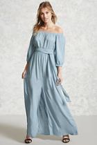 Forever21 Contemporary Belted Maxi Dress