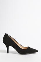 Forever21 Qupid Pointed Faux Suede Pumps