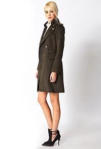 Forever21 Classic Double-breasted Trench Coat