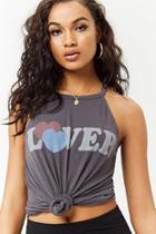 Forever21 Lover Graphic Top