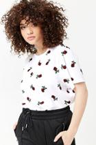 Forever21 Plus Size Rose Print Tee