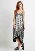 Forever21 Contemporary Abstract Print Trapeze Dress
