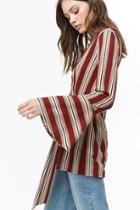 Forever21 Textured Multi-striped Tunic