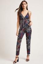 Forever21 Abstract Print Cami & Pant Set