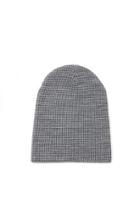 Forever21 Waffle Knit Beanie (grey)