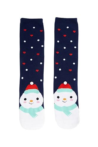 Forever21 Snowman Graphic Crew Socks Ornament