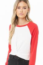 Forever21 Twisted Raglan Top