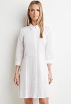 Love21 Pleated Shirt Dress