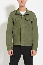 21 Men Men's  Funnel Neck Jacket