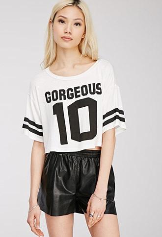 Forever21 Gorgeous 10 Graphic Tee