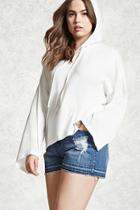 Forever21 Plus Size Satin Bell Hoodie