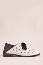 Forever21 Shellys London Embellished Leather Oxfords