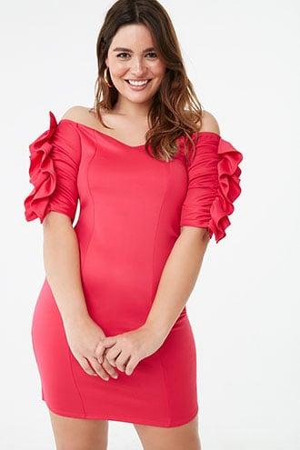 Forever21 Plus Size Ruffle Mini Dress
