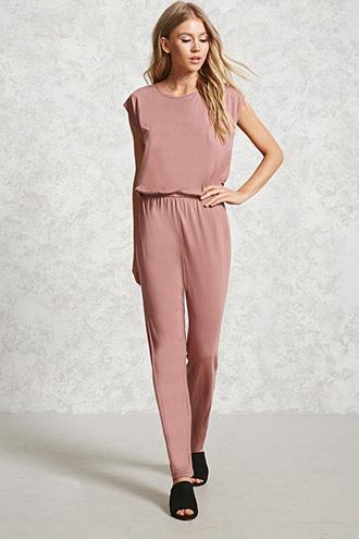 Forever21 Self-tie Jumpsuit