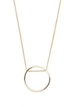 Forever21 Ring Pendant Necklace