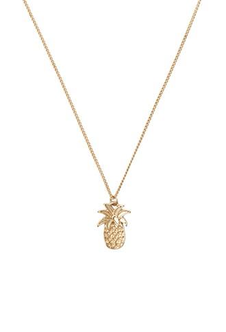 Forever21 Pineapple Charm Necklace