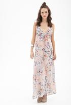 Forever21 Watercolor Floral Cami Maxi Dress