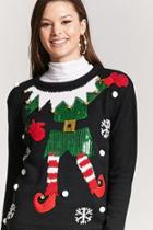 Forever21 Holiday Graphic Sweater