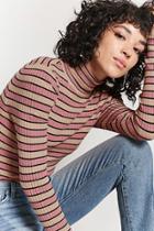 Forever21 Striped Turtleneck Sweater