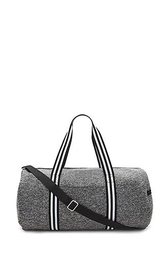 Forever21 Active Marled Knit Gym Bag