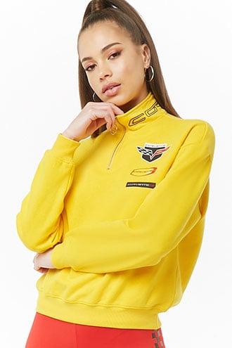 Forever21 Fleece Corvette Pullover