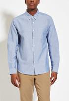 21 Men Men's  Buttoned-collar Cotton Shirt