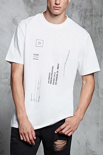 Forever21 Parking Ticket Graphic Tee