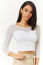 Forever21 Illusion Crop Top