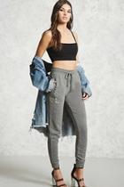 Forever21 Distressed Knit Jogger