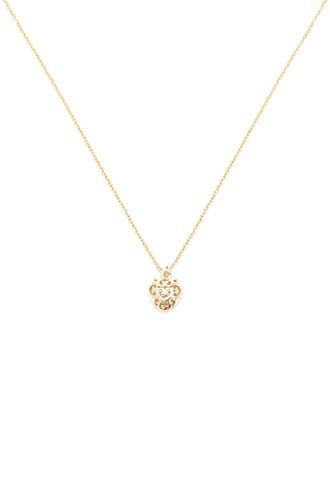 Forever21 Filigree Heart Charm Necklace
