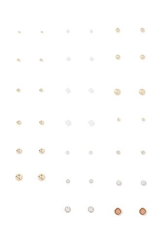 Forever21 Faux Gem Mixed Stud Set