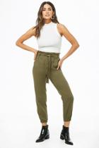 Forever21 Paperbag Waist Joggers