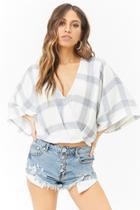 Forever21 Distressed Button-fly Low-rise Denim Shorts