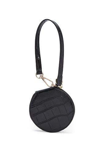 Forever21 Faux Croc Coin Purse