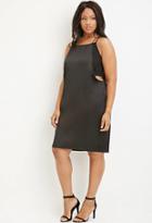 Forever21 Plus Cutout Layered Cami Dress